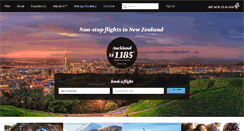 Desktop Screenshot of airnewzealand.com.sg