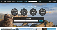 Desktop Screenshot of airnewzealand.com