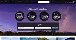 Desktop Screenshot of airnewzealand.com.hk